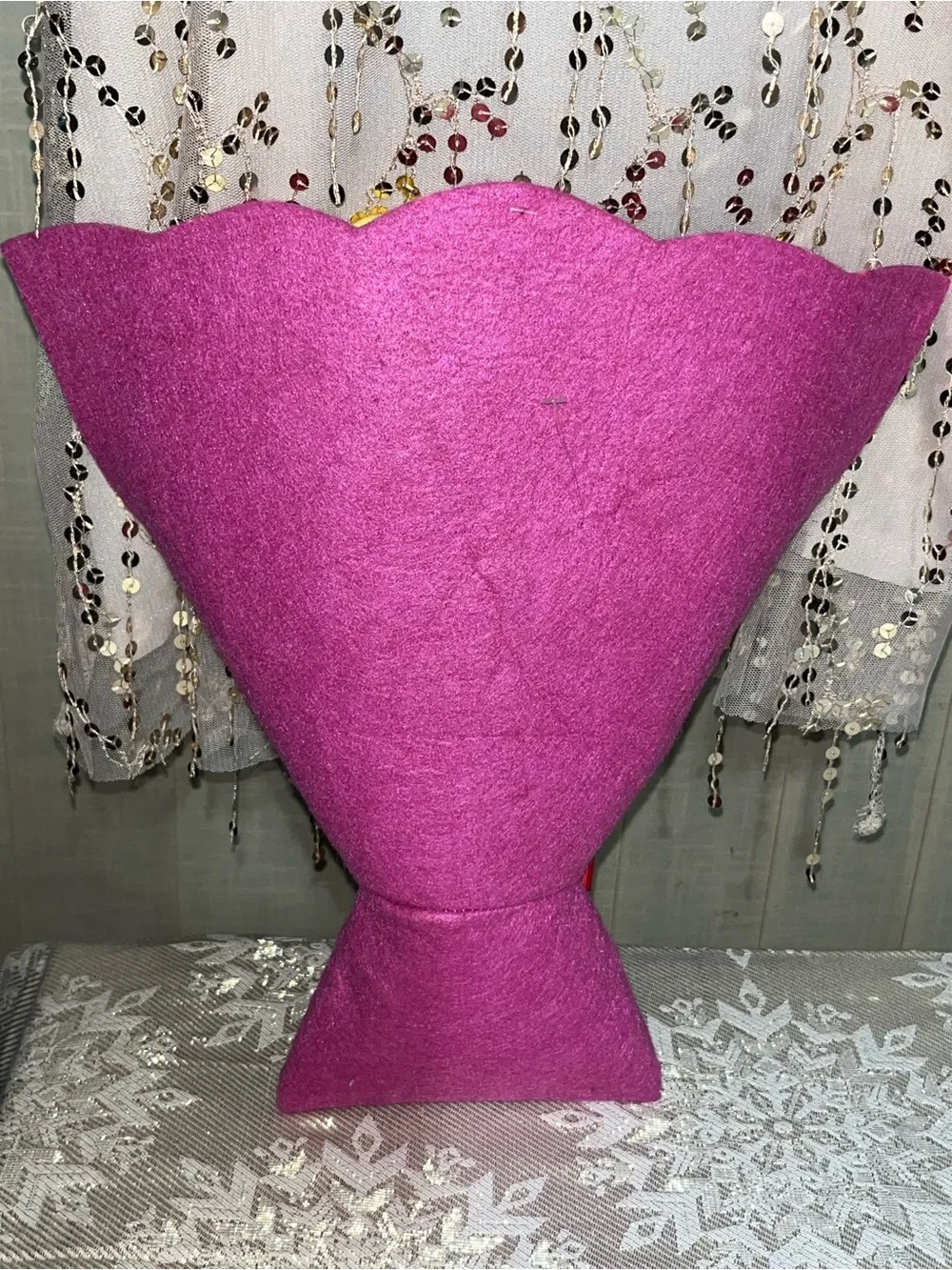 Peanuts Pink Plush Heart Bouquet with Snoopy and Woodstock Toys NEW!